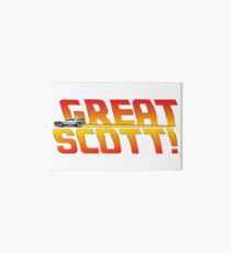 Back to the future - Great Scott! Art Board