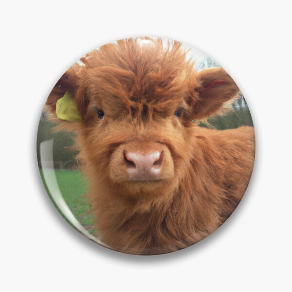 Item preview, Baby Highland Cow designed and sold by ArtVaultDesigns.