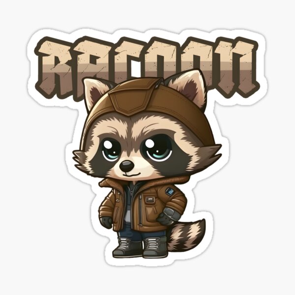 Physically Pained, Mentally Drained Raccoon Meme Sticker for Sale by  JinglesArt