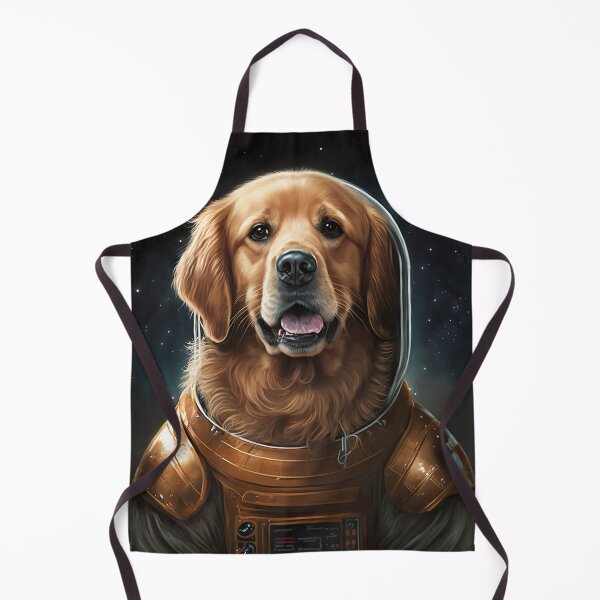 Item preview, Golden Retriever Astronaut Suit The Force designed and sold by unrealartwork.