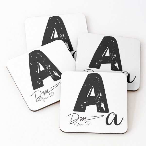 Item preview, Alphabet ABC I Love You, Letter A Monogram designed and sold by STEPHEN-KEMP.