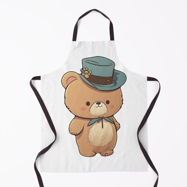 Item preview, Little bear wearing a hat designed and sold by IKrakenArts.
