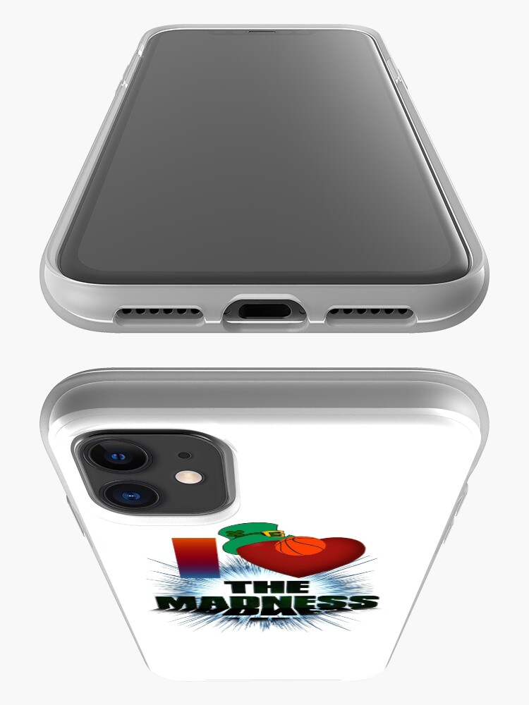 Alternate view of I Love The Madness Basketball Graphic Design iPhone Case & Cover