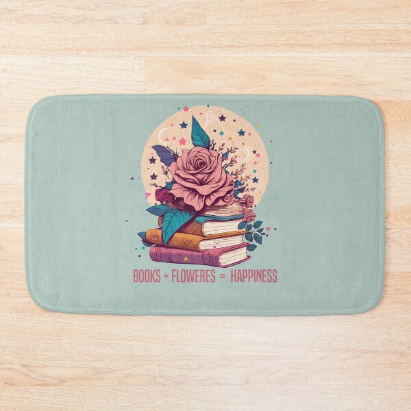 Item preview, "Books and Flowers: A Match Made in Heaven for Lovers of Both" designed and sold by manardesign.