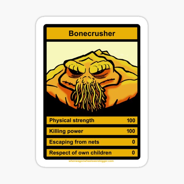 Bonecrusher Sticker