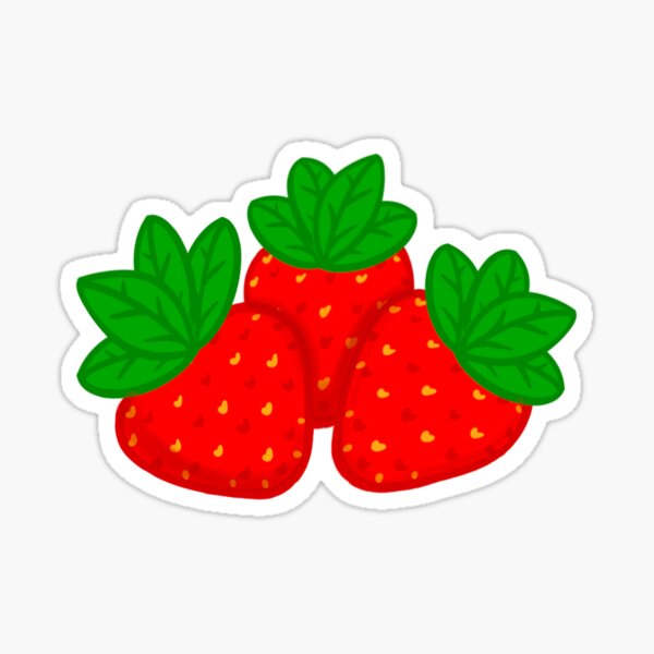 GG1617: Strawberry Frosty Sticker Sheets