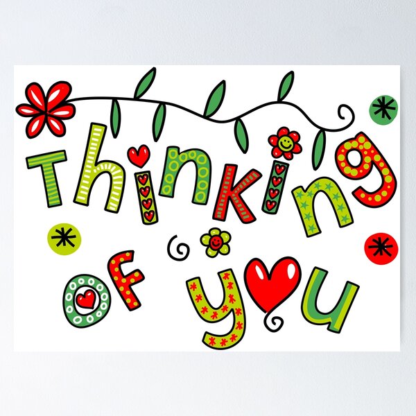 Item preview, Thinking of You Text Expression designed and sold by Prawny.