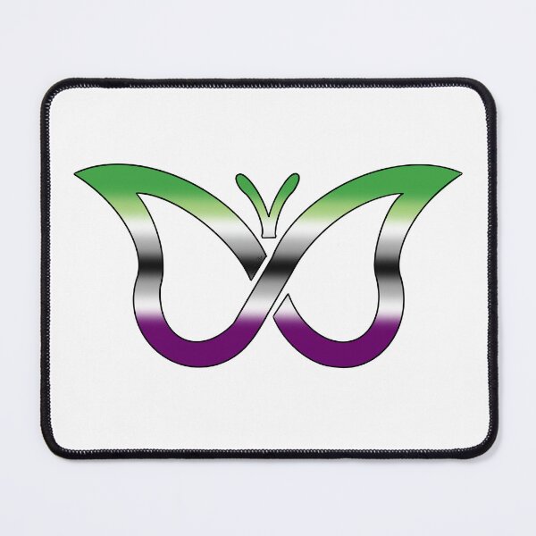 Item preview, ADHD and AroAce Pride Butterfly v.2 designed and sold by Zeons-Art.