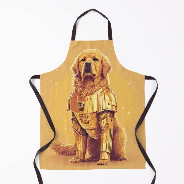 Item preview, Golden Retriever Dog The Force Android Astronaut  designed and sold by unrealartwork.