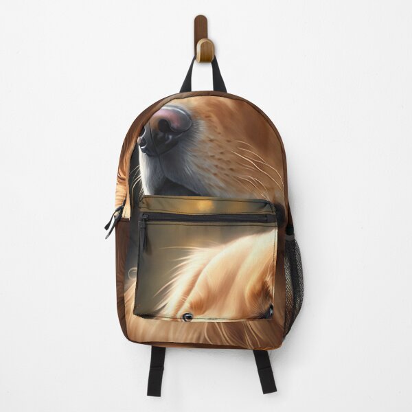 Item preview, Golden Retriever Dog Realistic Portrait Illustration designed and sold by unrealartwork.