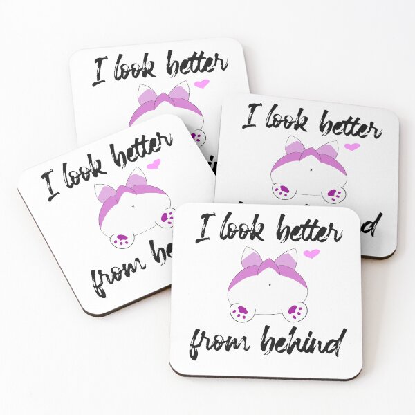 Item preview, Copy of I look better from behind | funny cat saying | pet lover designed and sold by Deco-Design.
