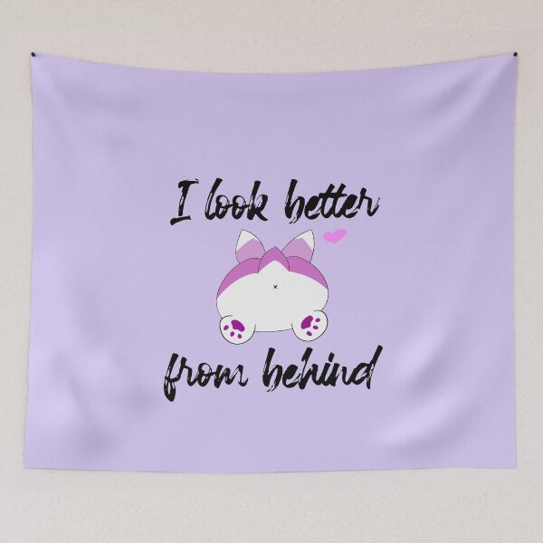 Item preview, Copy of I look better from behind | funny cat saying | pet lover designed and sold by Deco-Design.