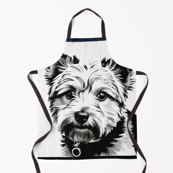 Artikelvorschau, Adorable Canine Companion: Stunning Watercolor Dog Portrait entworfen und verkauft von DavesDogShop.