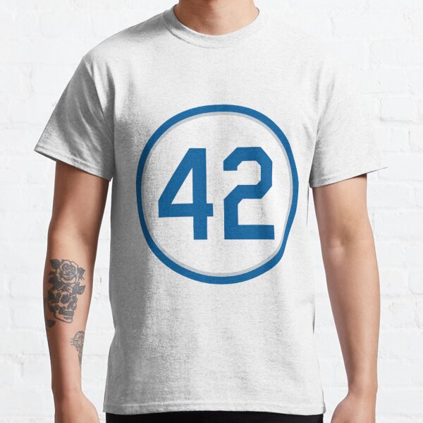 Jackie Robinson Perfect 42 T-Shirt - CREAM