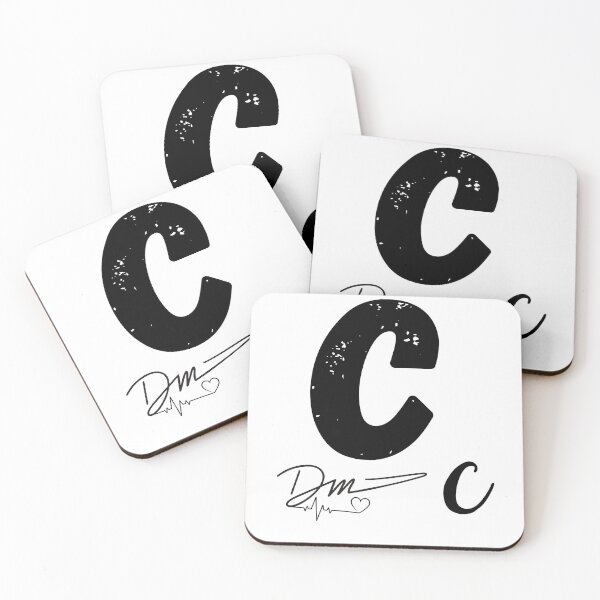 Item preview, Alphabet ABC I Love You, Letter C Monogram designed and sold by STEPHEN-KEMP.