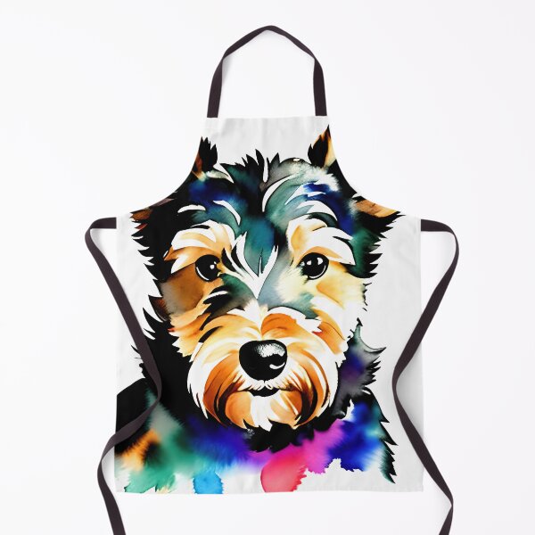 Artikelvorschau, Adorable Canine Companion: Stunning Watercolor Dog Portrait entworfen und verkauft von DavesDogShop.
