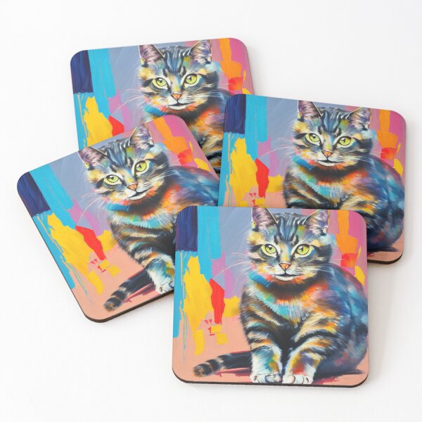 Item preview, Cat Painting designed and sold by HOMEDESIGNPRINT.