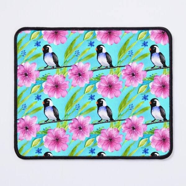 Item preview, Pink Spring Flower Bloom Spring Elements and Birds designed and sold by Sweet Zoe Shop.