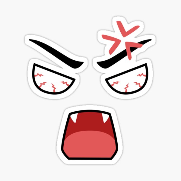 Angry Anime Girl Face - Roblox