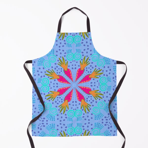 Item preview, carrot swirl_pale blue designed and sold by NeonEye-Designs.