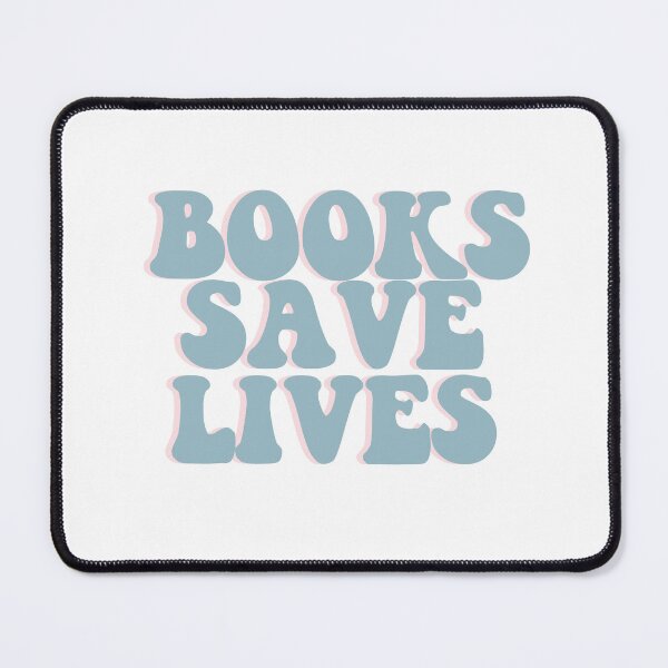 Item preview, Books save lives designed and sold by Gwendesigns.