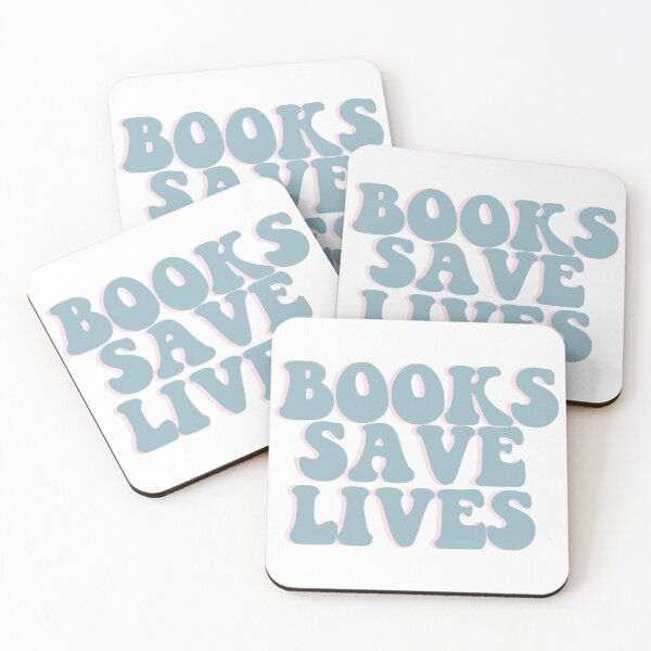 Item preview, Books save lives designed and sold by Gwendesigns.