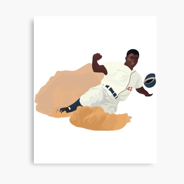 Jackie Robinson 42 Jersey Sticker for Sale by BriBiss22