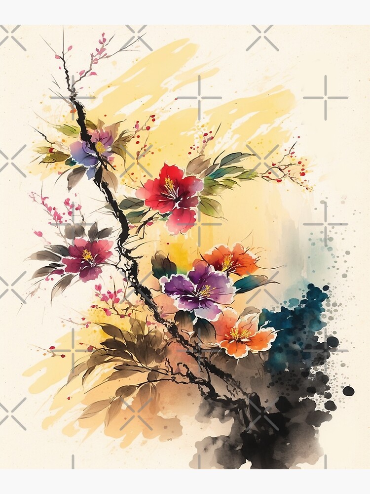Chinese Floral Arts: Expressionist Style