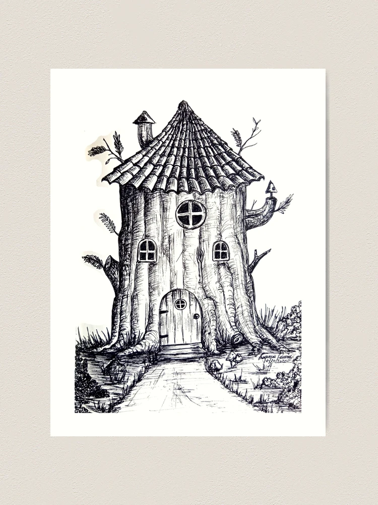 Fairy Art Print Fairies Fairy Decor Fairy House Fairycore 