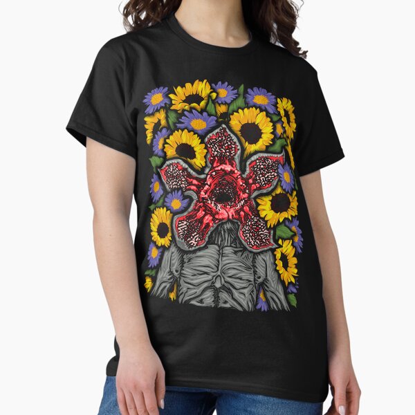 Item preview, Stranger Things Demogorgon in Hawkins Flowers designed and sold by jeffsmoll.
