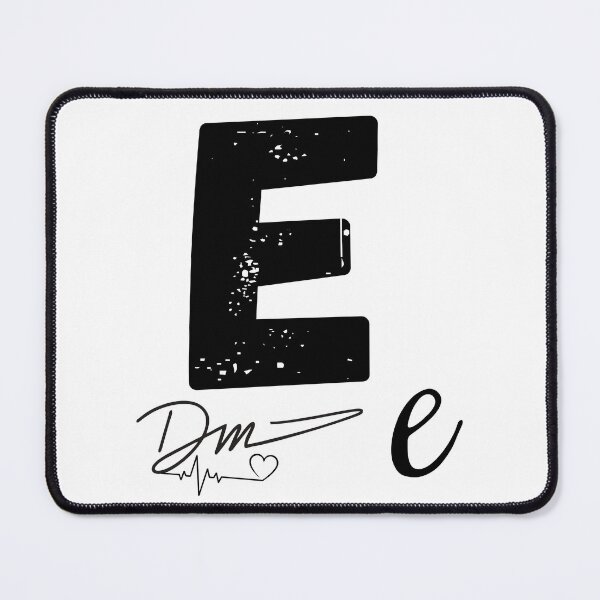 Item preview, Alphabet ABC I Love You, Letter E Monogram designed and sold by STEPHEN-KEMP.