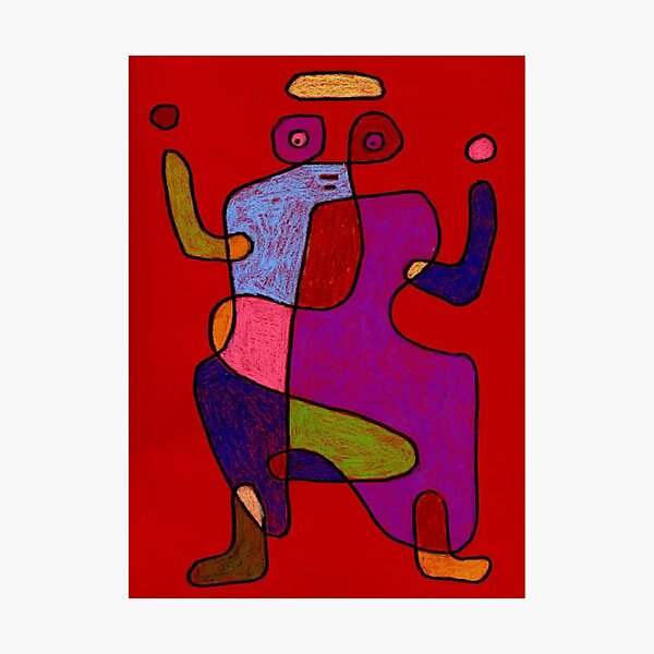 Klee HD | Klee Expressionism | Paul Klee Abstract Art Photographic Print