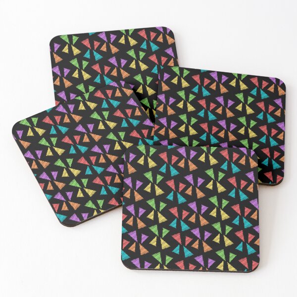 Item preview, Triangles pattern,pastel colors designed and sold by cutecrazytshirt.