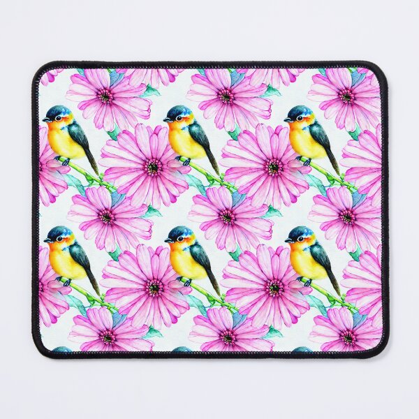 Item preview, Flowers Spring Birds Floral designed and sold by Sweet  Zoe Shop.
