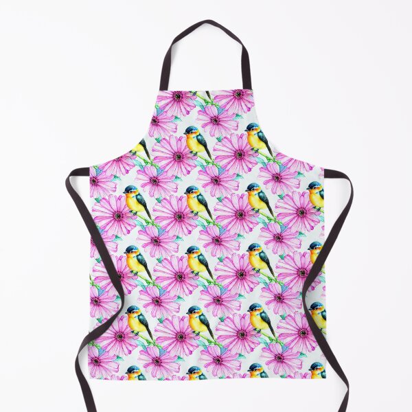 Item preview, Flowers Spring Birds Floral designed and sold by Sweet Zoe Shop.