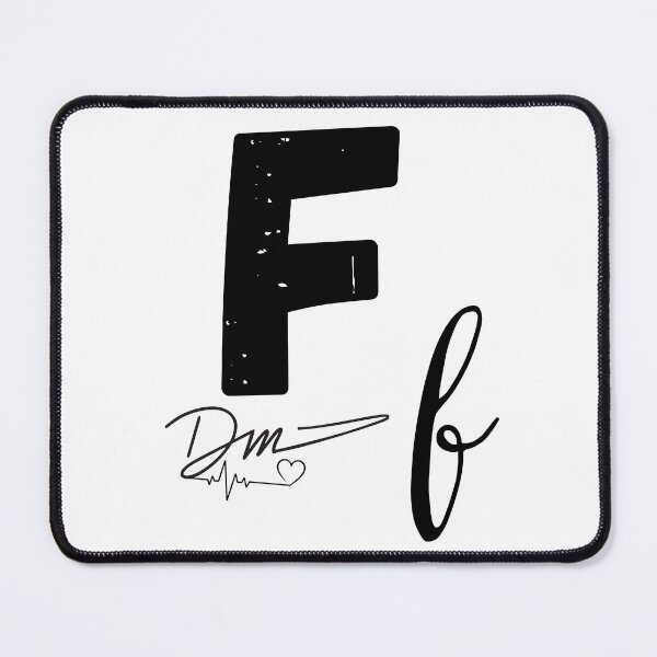 Item preview, Alphabet ABC I Love You, Letter F Monogram designed and sold by STEPHEN-KEMP.