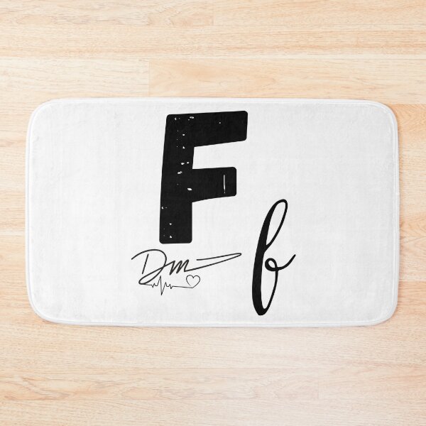 Item preview, Alphabet ABC I Love You, Letter F Monogram designed and sold by STEPHEN-KEMP.