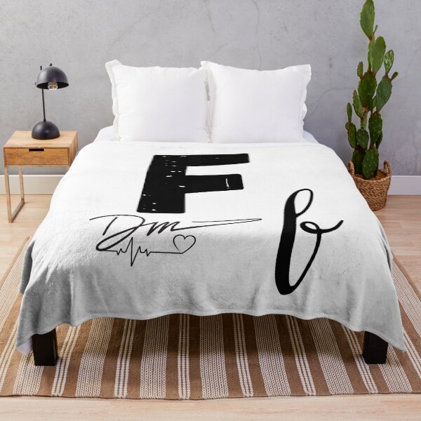 Item preview, Alphabet ABC I Love You, Letter F Monogram designed and sold by STEPHEN-KEMP.