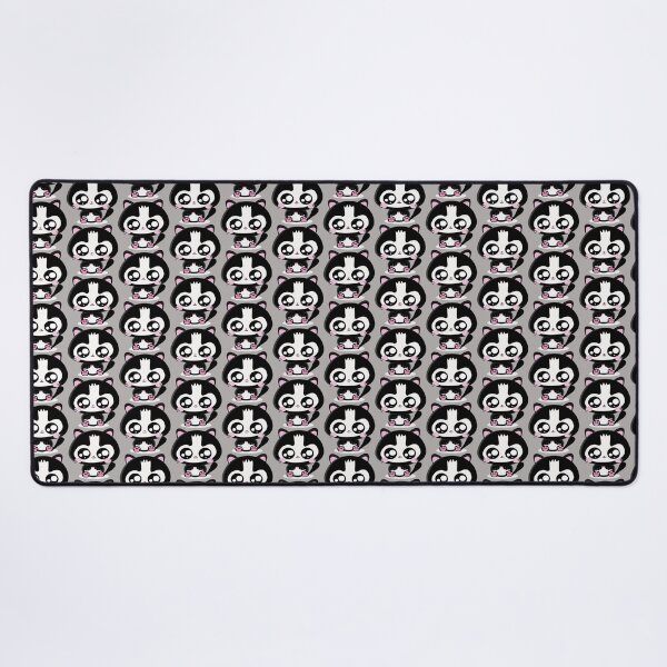 Item preview, Kawaii Gato preto e Branco com bochechas rosadas designed and sold by GirlaineSQ.
