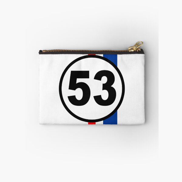 Aperçu de l'œuvre Voiture Herbie 53 - bug vintage - voiture vintage - voiture rétro créée et vendue par RazzArt.