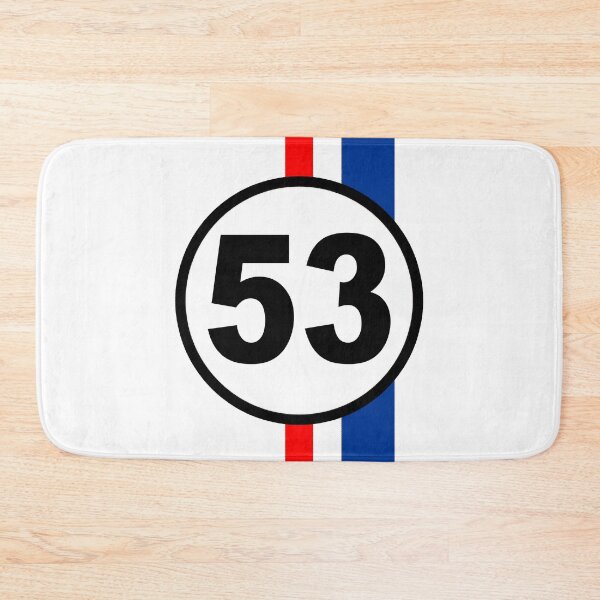Item preview, Herbie car 53 - vintage bug - vintage car - retro car designed and sold by RazzArt.