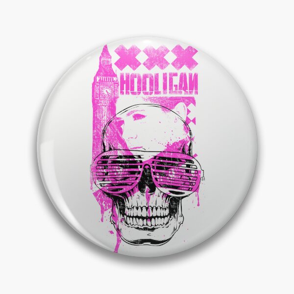 Item preview, Hooligan skull with Big Ben designed and sold by Your-Sensei.