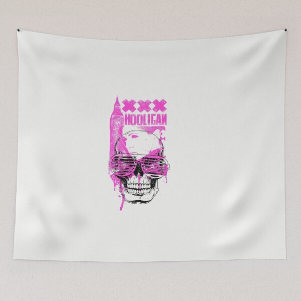 Item preview, Hooligan skull with Big Ben designed and sold by Your-Sensei.