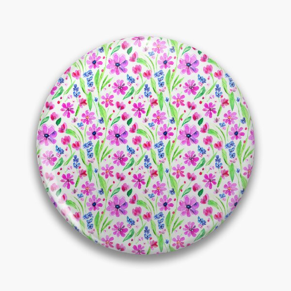 Item preview, Pink Flowers Pattern designed and sold by Sweet  Zoe Shop.