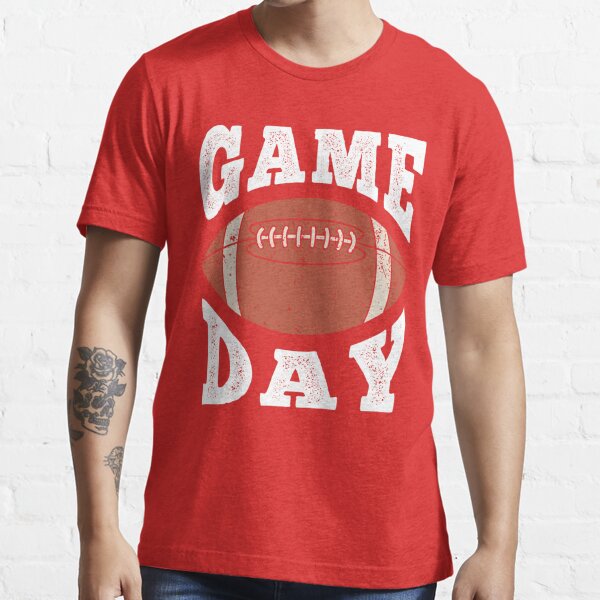 Game Day Vintage American Football Game Sports Lover  Essential T-Shirt  for Sale by Soukaina nagachy