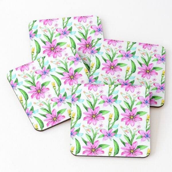 Item preview, Elegant Pink Flower Pattern designed and sold by Sweet  Zoe Shop.