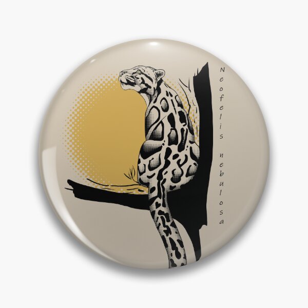 Item preview, Clouded Leopard - Sun Tree designed and sold by ArtByBreah.