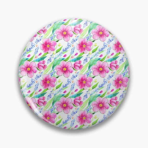 Item preview, Pretty Pink Flower Pattern designed and sold by Sweet  Zoe Shop.