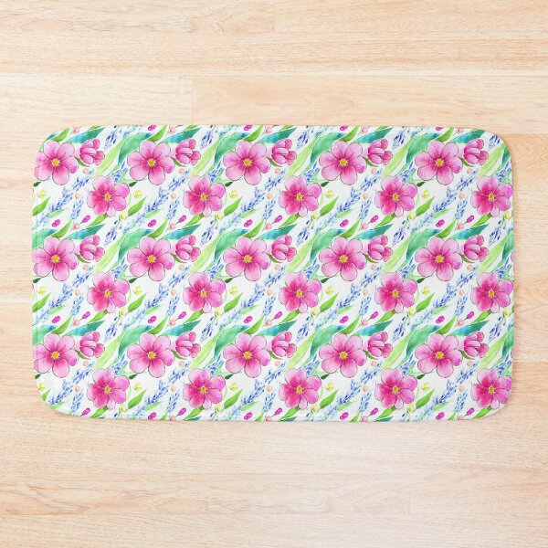 Item preview, Pretty Pink Flower Pattern designed and sold by Sweet  Zoe Shop.
