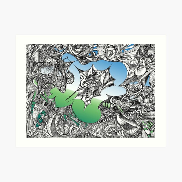 Seascape Art Print